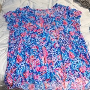 Lily Pulitzer Womens Short Sleeve